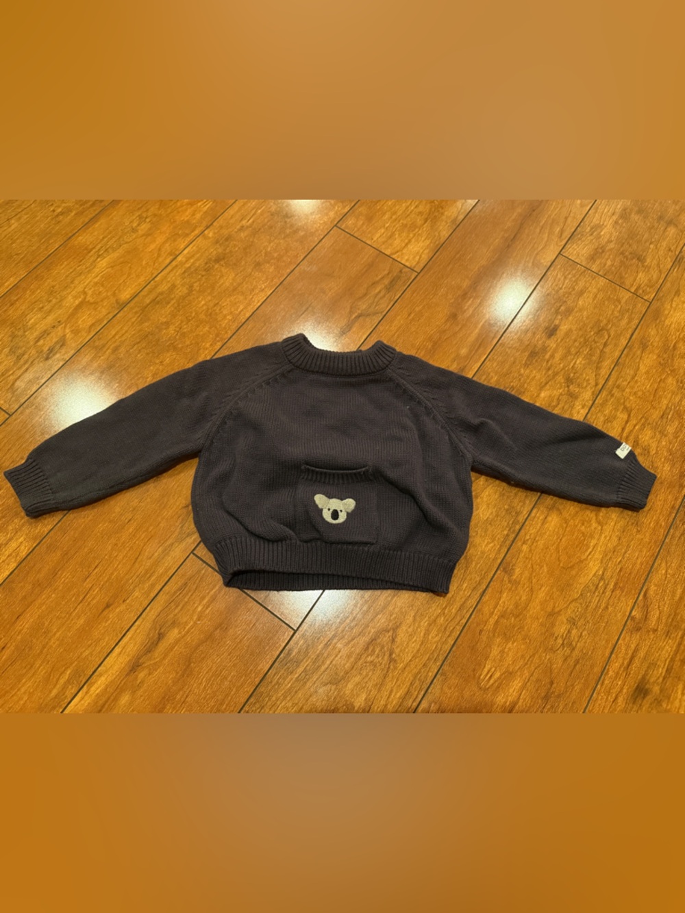 Donsje Qoeke Sweater in Cloudy Grey, 9-12M